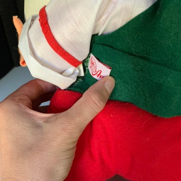 Annalee Holiday figurine Xmas Santa Mail 1991 post office letter carrier Doll. - Picture 7 of 10